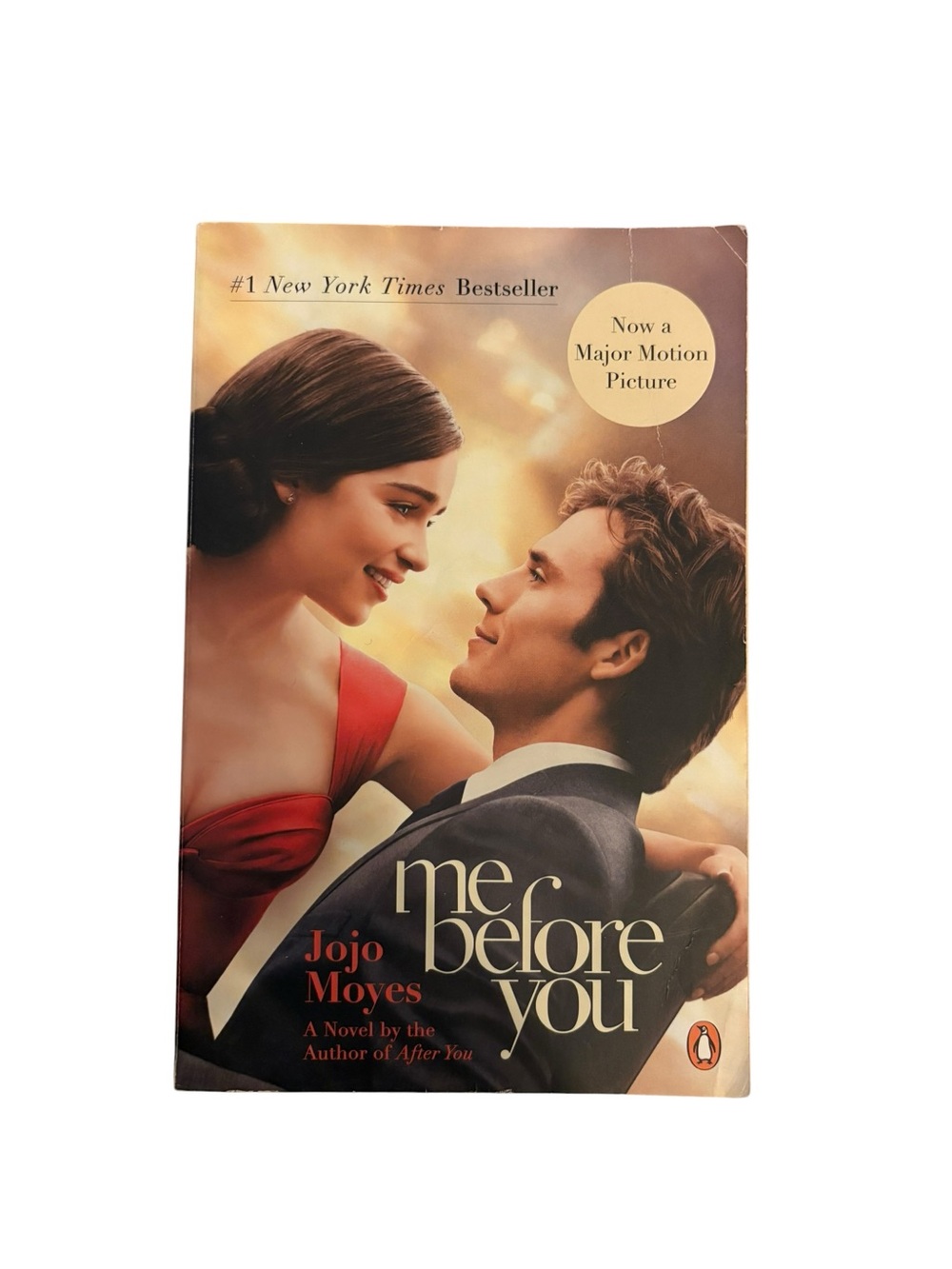 3/$20 Me Before You Joio Moyes  Paperback Book - Red & Cream Cover